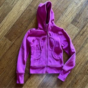 LULULEMON Fuchsia Zip Hoodie
